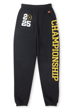 Classic CFP NATIONAL CHAMPIONSHIP 2025 UNISEX SWEATPANTS - BLACK