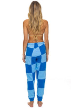 Classic CHECK QUILTED SWEATPANTS - SKY ADVENTURE BLUE
