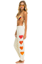 Classic HEART FADE 4 SWEATPANTS - VINTAGE WHITE