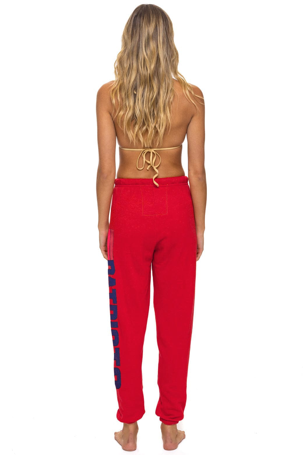 Classic NEW ENGLAND PATRIOTS HELMET 2026 SWEATPANTS - FLASH RED
