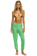 Classic PALM TREE FEST WEST PALM 2026 UNISEX SWEATPANTS - NEON MINT