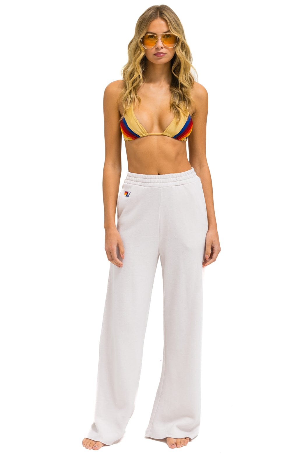 Classic WIDE LEG POCKET SWEATPANTS - DOVE