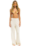 Classic WIDE LEG POCKET SWEATPANTS - VINTAGE WHITE