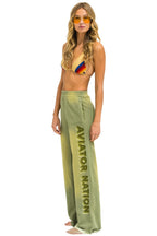 Classic AN 3D WIDE LEG POCKET SWEATPANTS - FADED ARMY