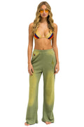Classic BOLT STITCH WIDE LEG POCKET SWEATPANTS - FADED ARMY