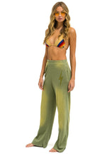 Classic BOLT STITCH WIDE LEG POCKET SWEATPANTS - FADED ARMY
