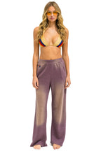 Classic ESSENTIAL WIDE LEG POCKET SWEATPANTS - FADED MOCHA