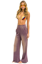 Classic ESSENTIAL WIDE LEG POCKET SWEATPANTS - FADED MOCHA