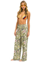 Classic JUNGLE WIDE LEG POCKET SWEATPANTS - SAND