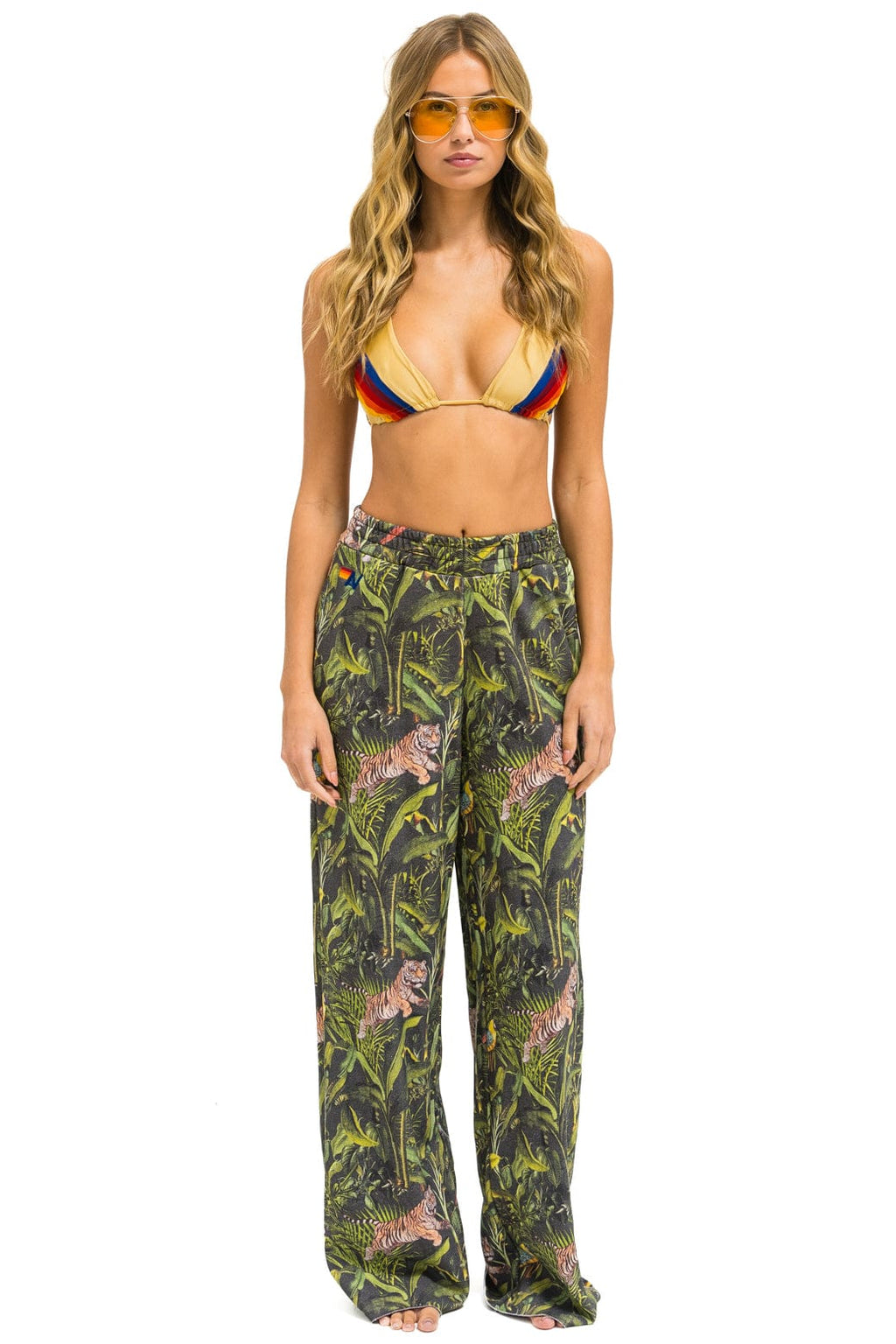 Classic JUNGLE WIDE LEG POCKET SWEATPANTS - VINTAGE CHARCOAL