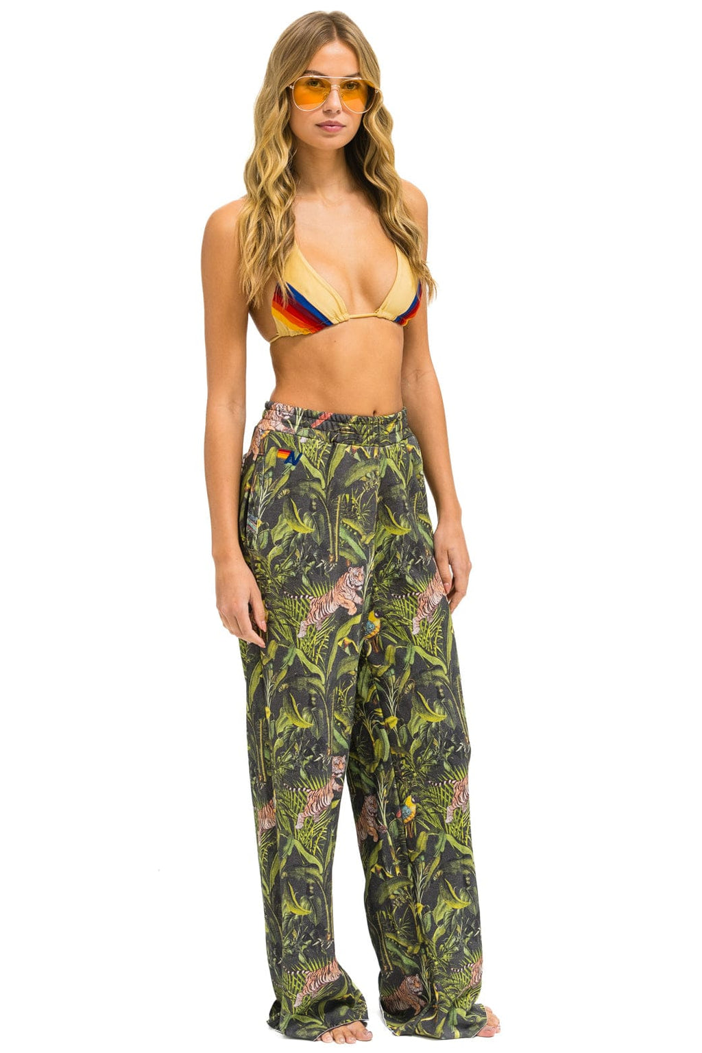Classic JUNGLE WIDE LEG POCKET SWEATPANTS - VINTAGE CHARCOAL