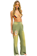 Classic TIGER WIDE LEG POCKET SWEATPANTS - FADED ARMY