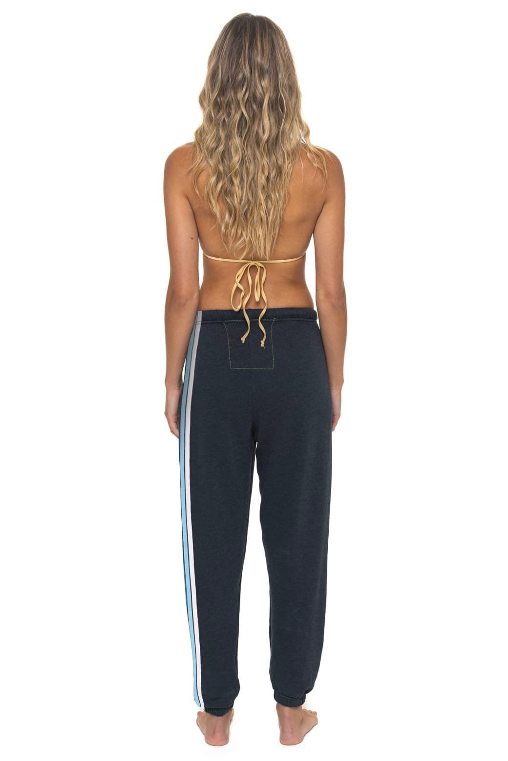 Classic WOMENS 5 STRIPE AMERICA SWEATPANT - CHARCOAL USA