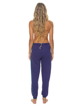 Classic 5 STRIPE SWEATPANTS - DEEP PURPLE
