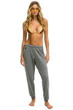 Classic 5 STRIPE SWEATPANTS - HEATHER RAINBOW WHITE