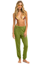 Classic 5 STRIPE SWEATPANTS - JUNGLE GREEN