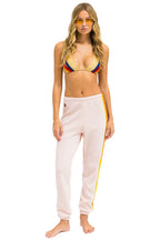 Classic 5 STRIPE SWEATPANTS - LIGHT PINK