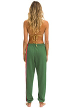 Classic 5 STRIPE SWEATPANTS - PALM RAINBOW WHITE