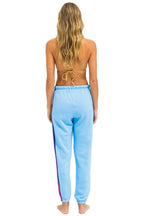 Classic 5 STRIPE SWEATPANTS - SKY RAINBOW