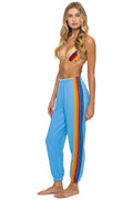 Classic 5 STRIPE SWEATPANTS - SKY