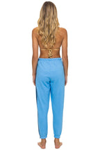 Classic 5 STRIPE SWEATPANTS - SKY