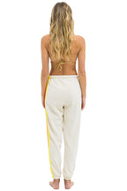 Classic 5 STRIPE SWEATPANTS - VINTAGE WHITE NEON