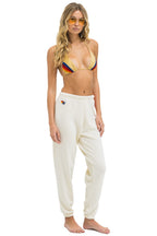 Classic 5 STRIPE SWEATPANTS - VINTAGE WHITE NEON