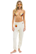 Classic SUNSET PATCH SWEATPANTS - VINTAGE WHITE