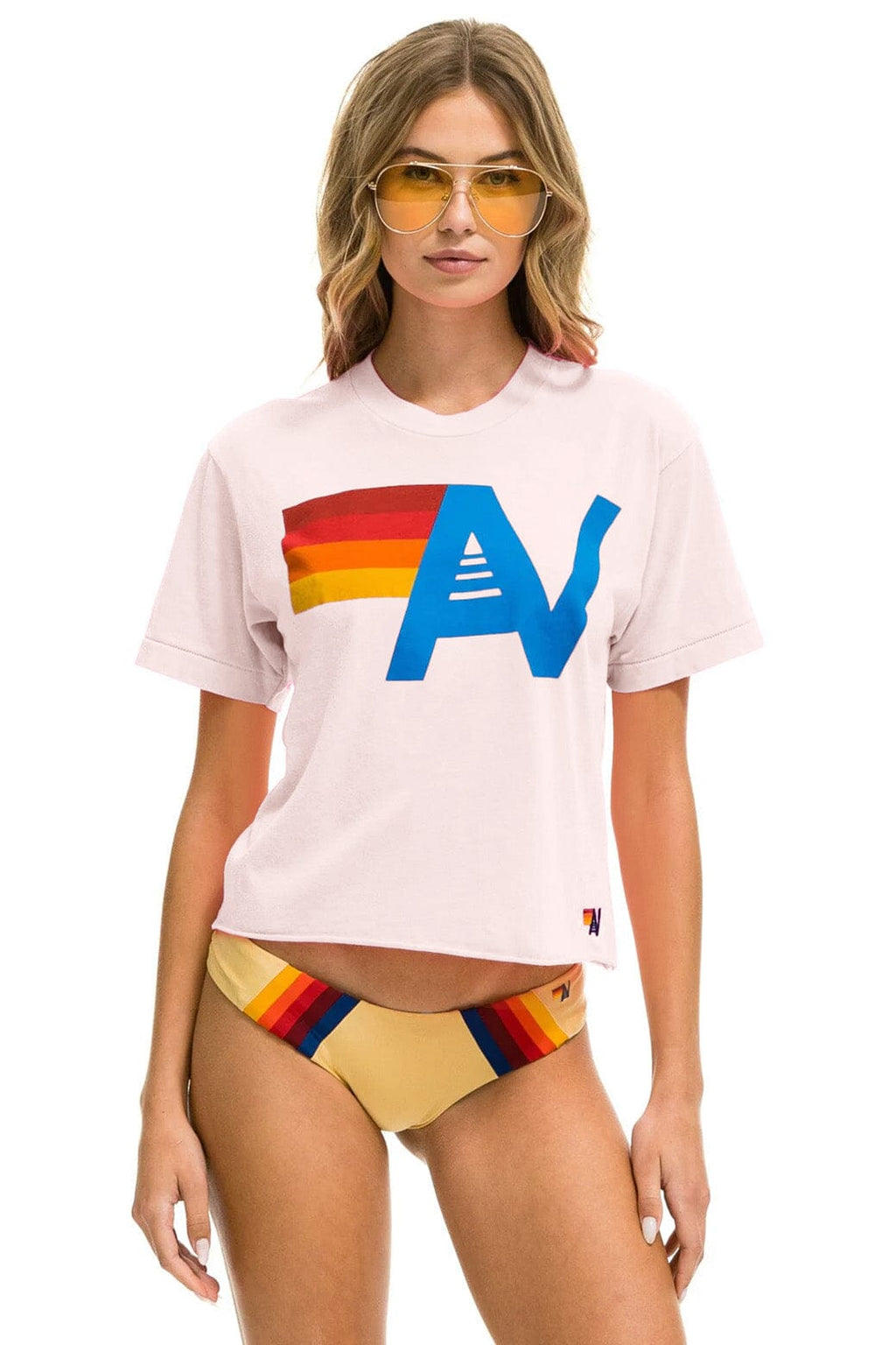 Classic LOGO BOYFRIEND TEE - LIGHT PINK