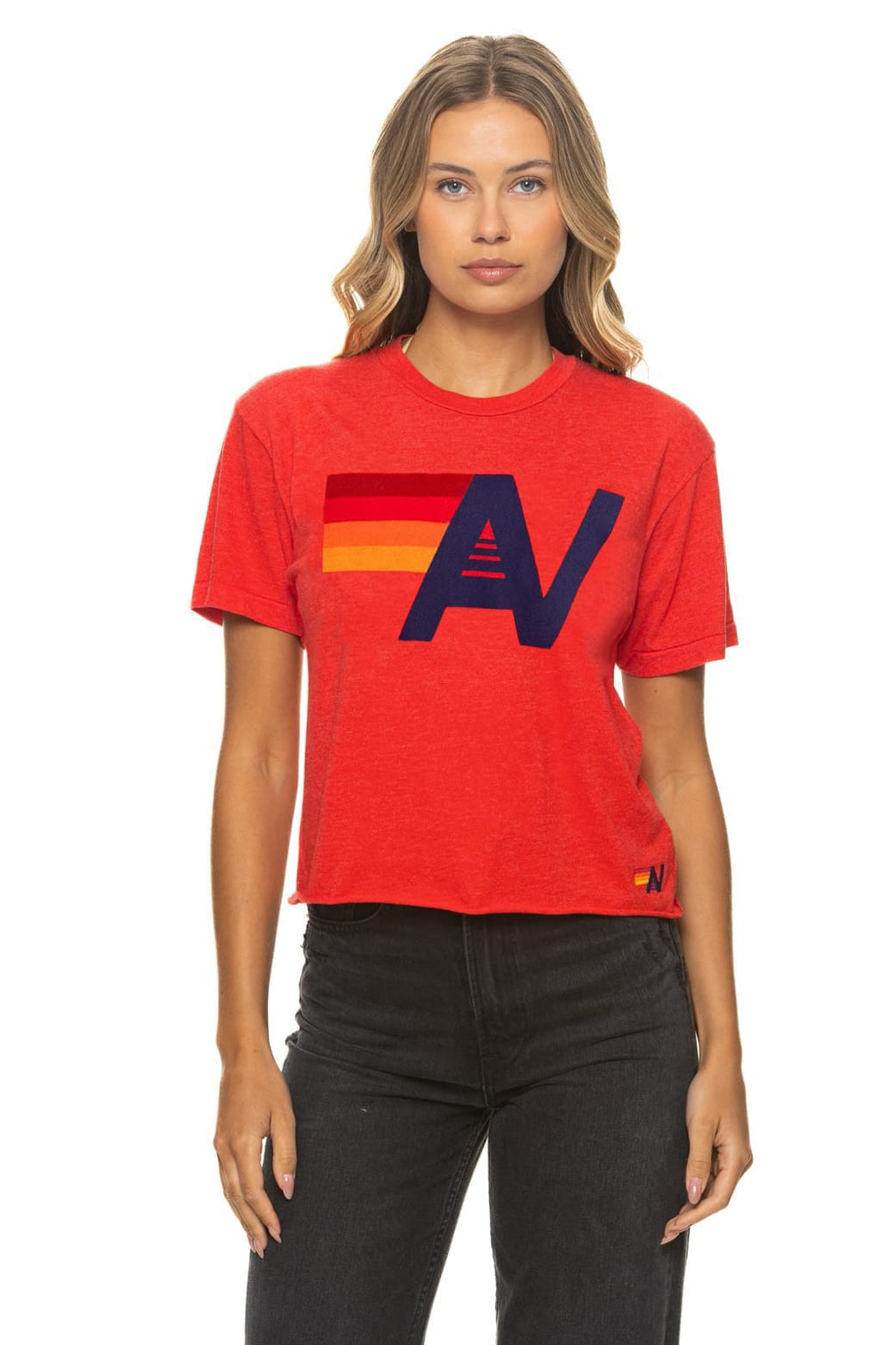 Classic LOGO BOYFRIEND TEE - RED