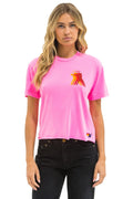 Classic PHILLIES AVIATOR NATION BOYFRIEND TEE - NEON PINK