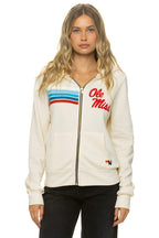 Classic OLE MISS 2026 ZIP HOODIE - VINTAGE WHITE