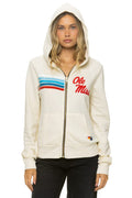 Classic OLE MISS 2026 ZIP HOODIE - VINTAGE WHITE