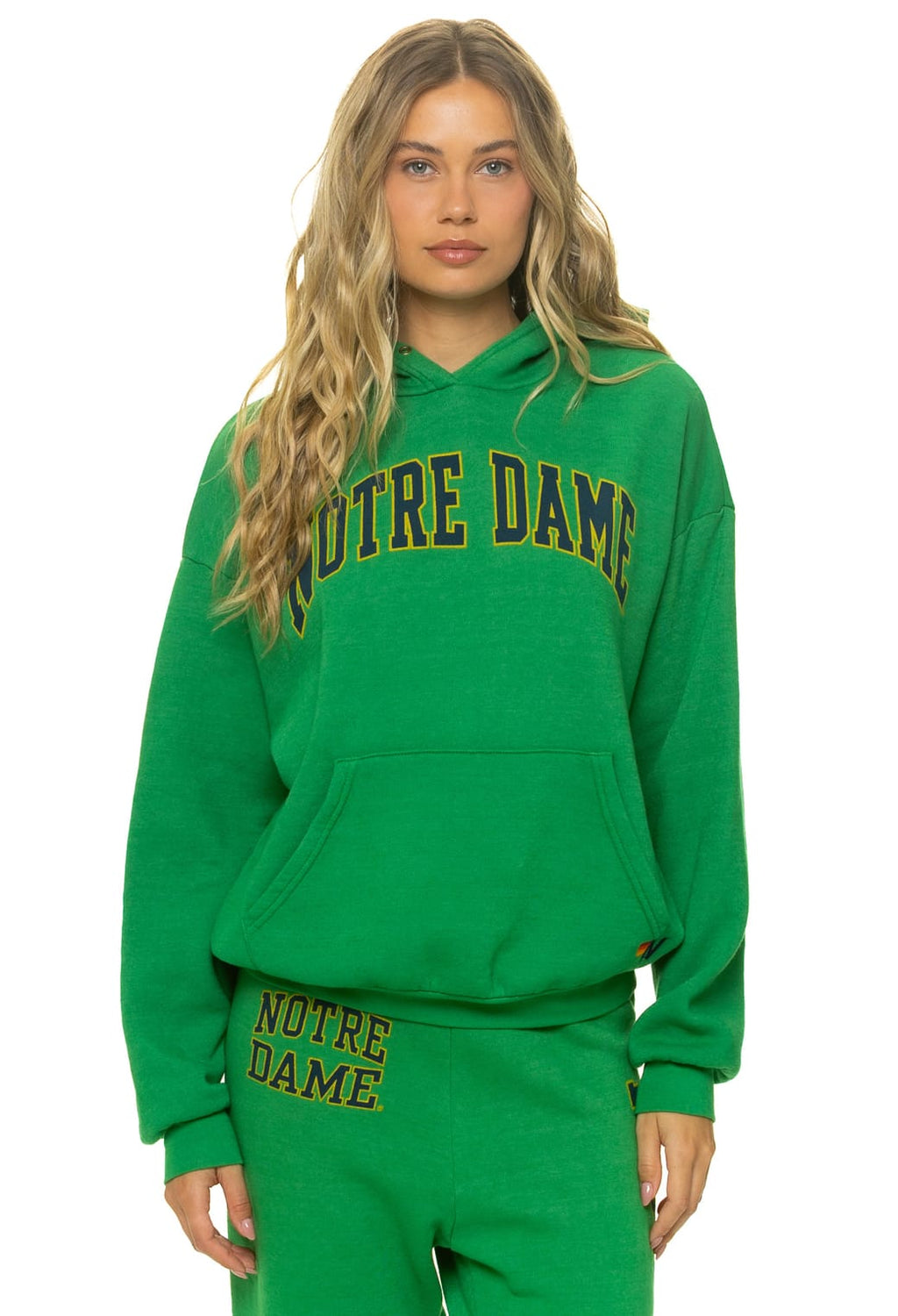 Classic NOTRE DAME 2026 PULLOVER HOODIE RELAXED - KELLY GREEN