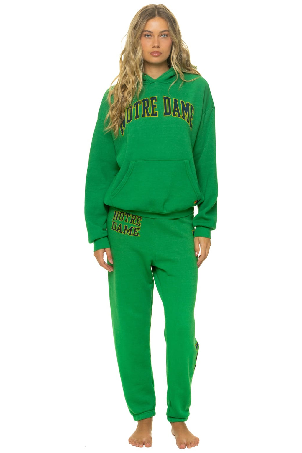 Classic NOTRE DAME 2026 PULLOVER HOODIE RELAXED - KELLY GREEN