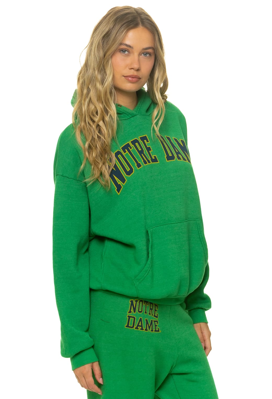 Classic NOTRE DAME 2026 PULLOVER HOODIE RELAXED - KELLY GREEN