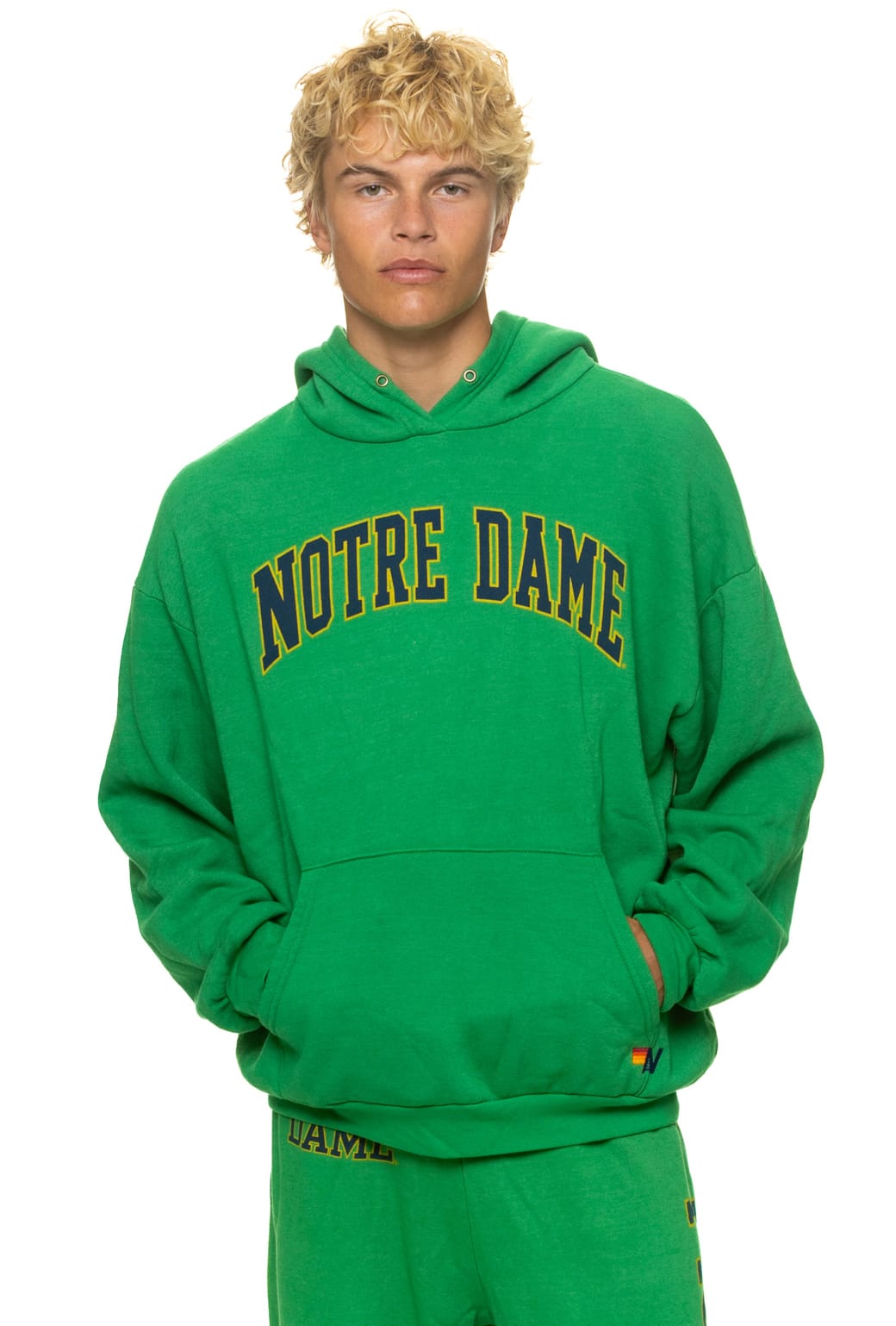 Classic NOTRE DAME 2026 PULLOVER HOODIE RELAXED - KELLY GREEN