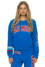 Classic OLE MISS 2026 RELAXED CREW SWEATSHIRT - ADVENTURE BLUE