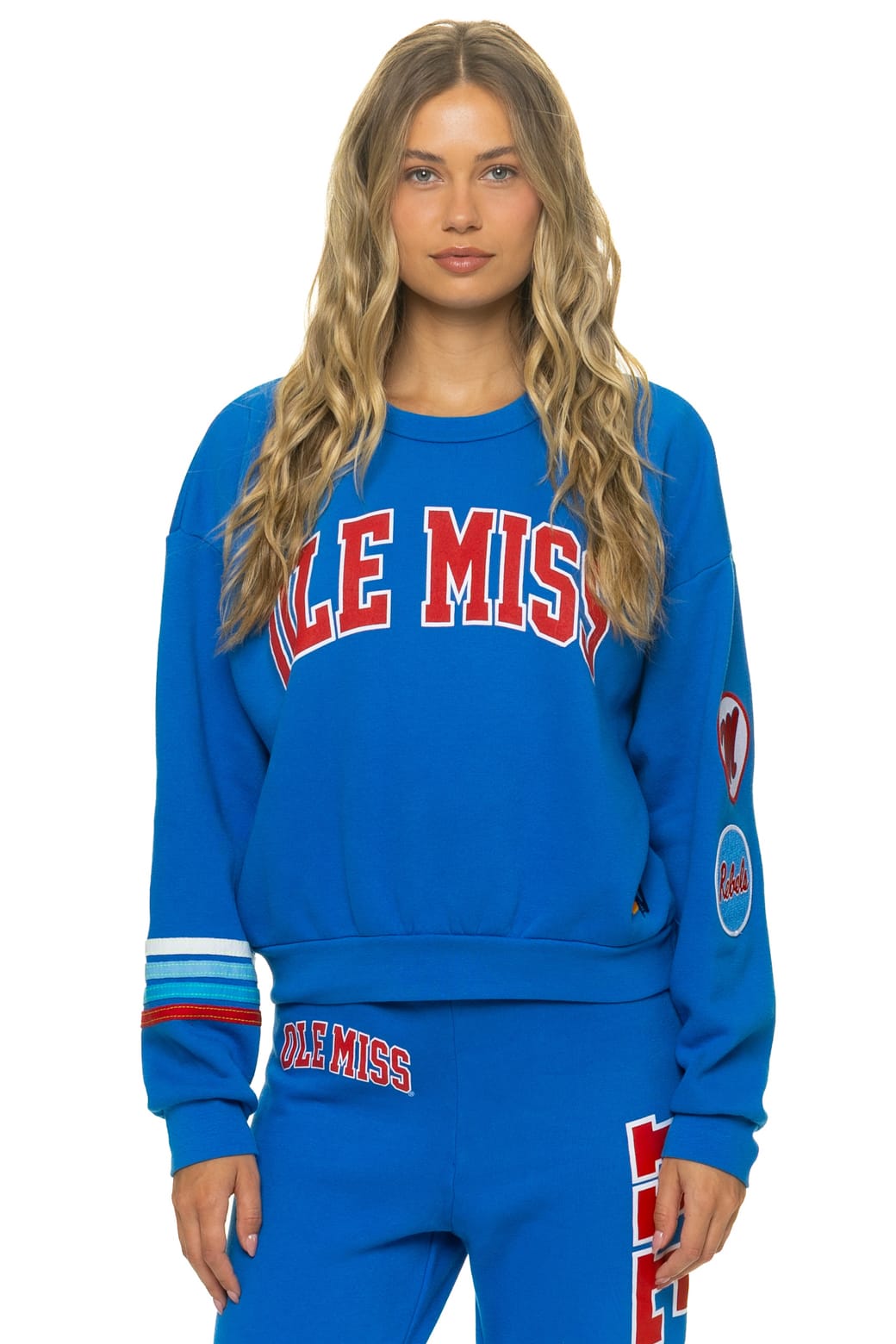 Classic OLE MISS 2026 RELAXED CREW SWEATSHIRT - ADVENTURE BLUE
