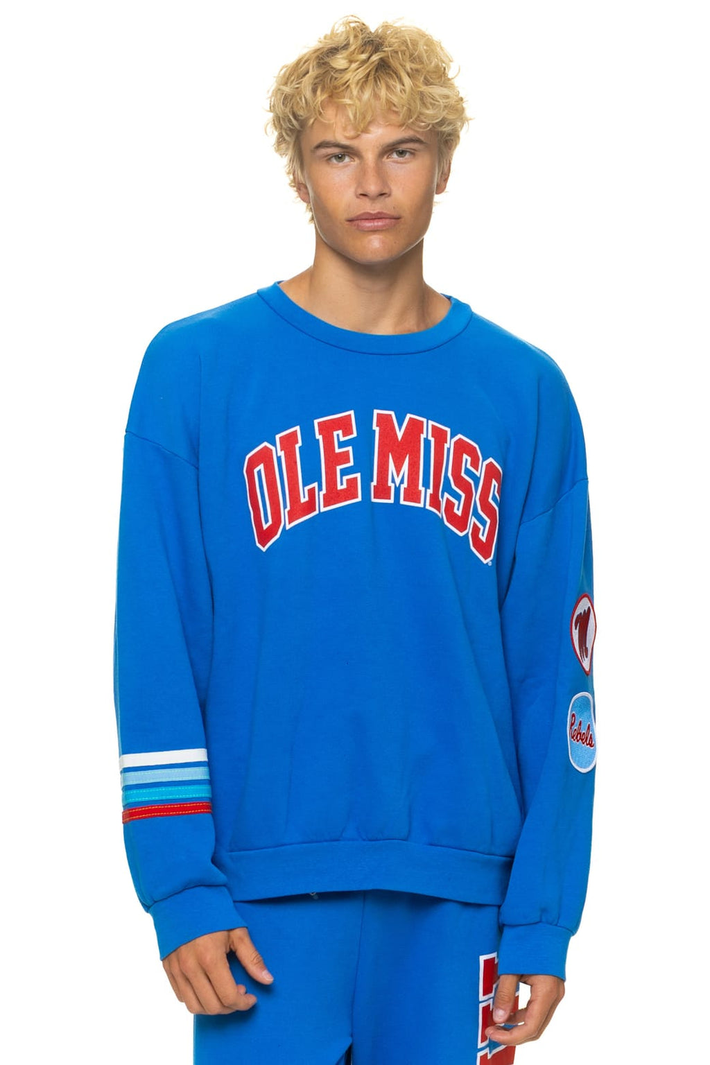 Classic OLE MISS 2026 RELAXED CREW SWEATSHIRT - ADVENTURE BLUE