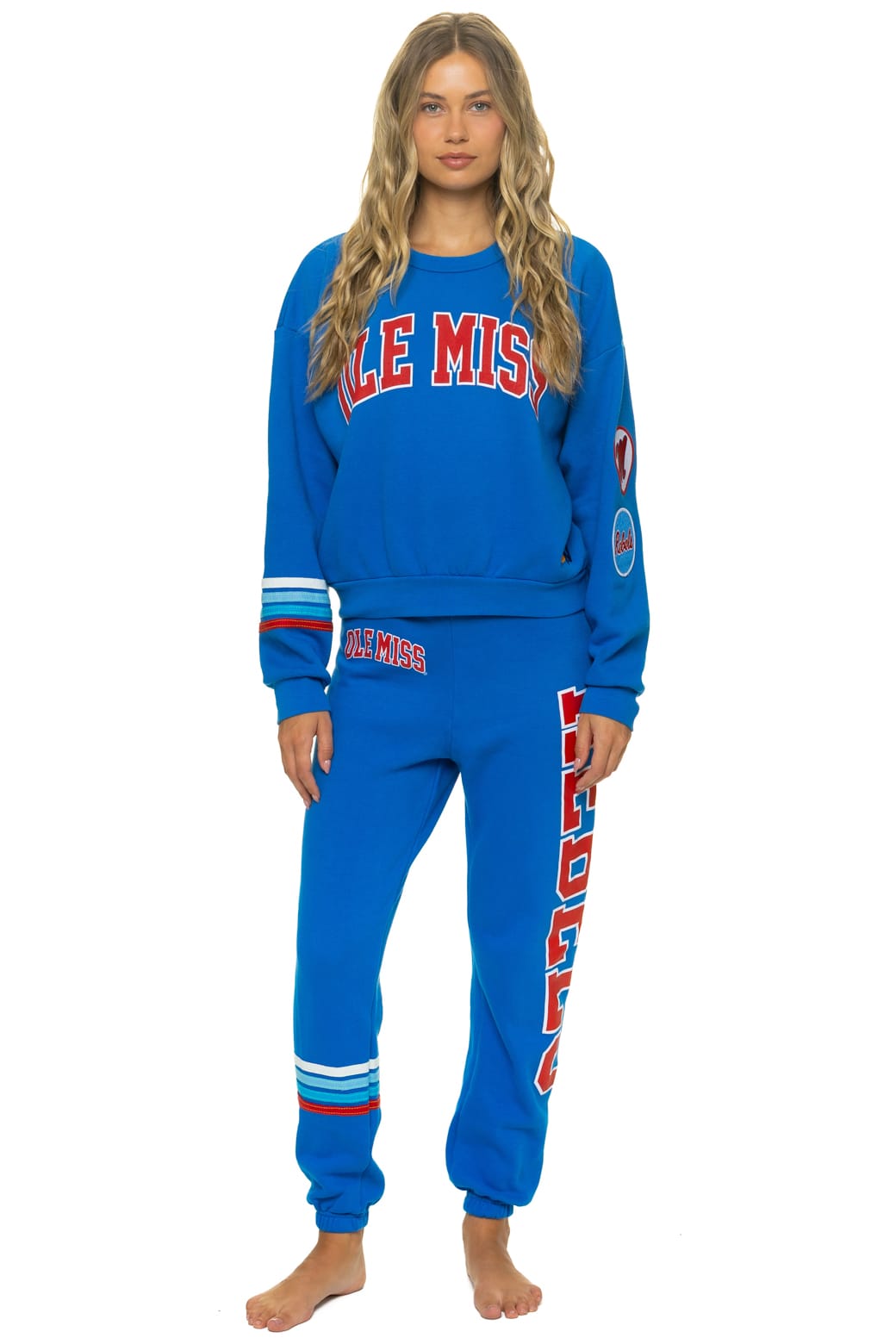 Classic OLE MISS 2026 RELAXED CREW SWEATSHIRT - ADVENTURE BLUE
