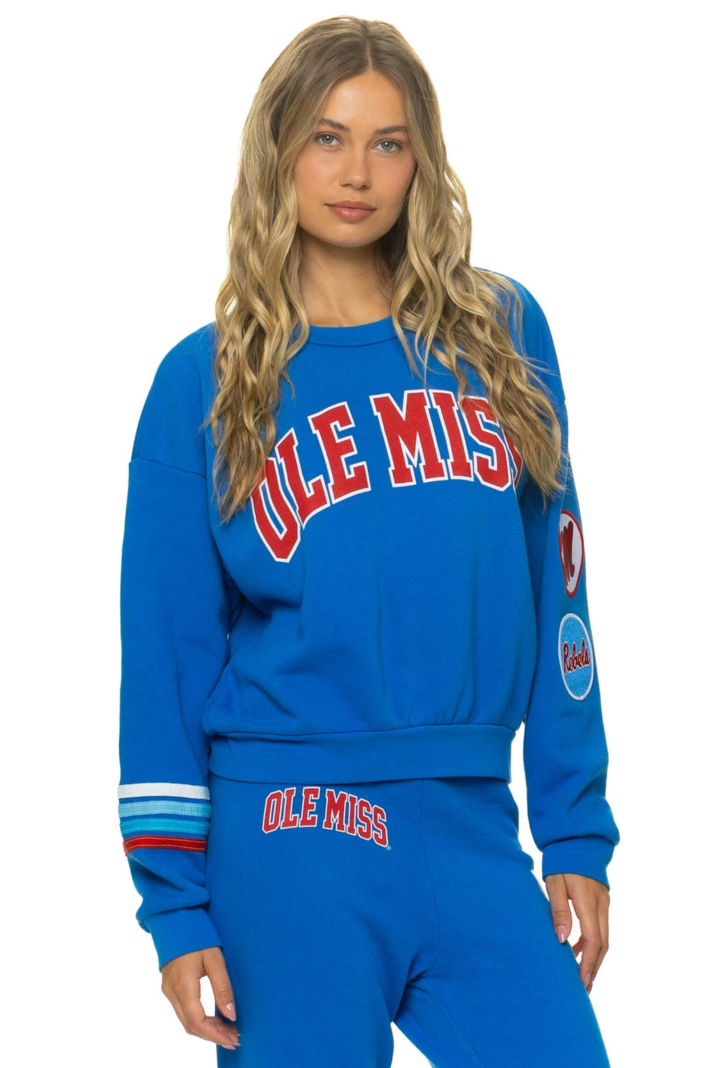 Classic OLE MISS 2026 RELAXED CREW SWEATSHIRT - ADVENTURE BLUE