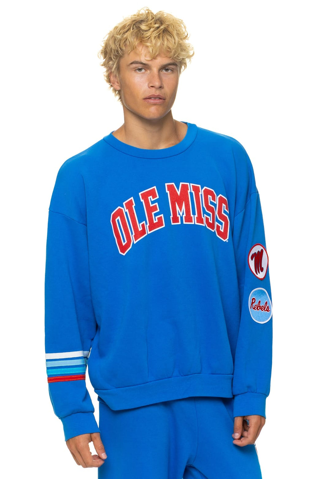 Classic OLE MISS 2026 RELAXED CREW SWEATSHIRT - ADVENTURE BLUE