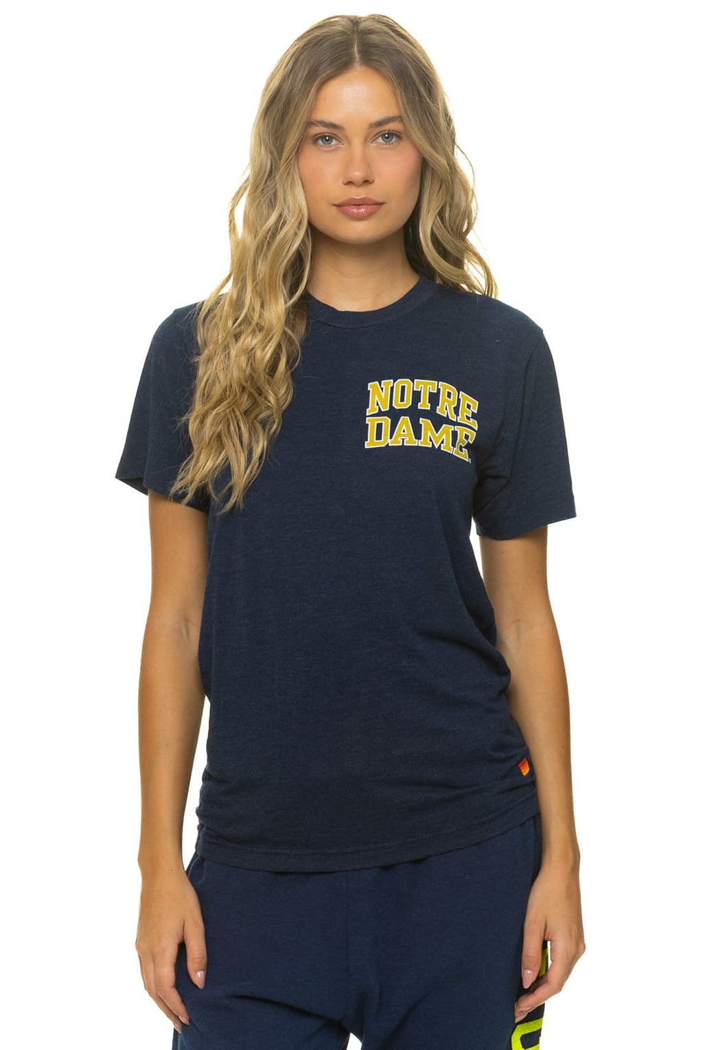 Classic NOTRE DAME 2026 CREW TEE SHIRT - NAVY