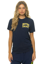 Classic NOTRE DAME 2026 CREW TEE SHIRT - NAVY