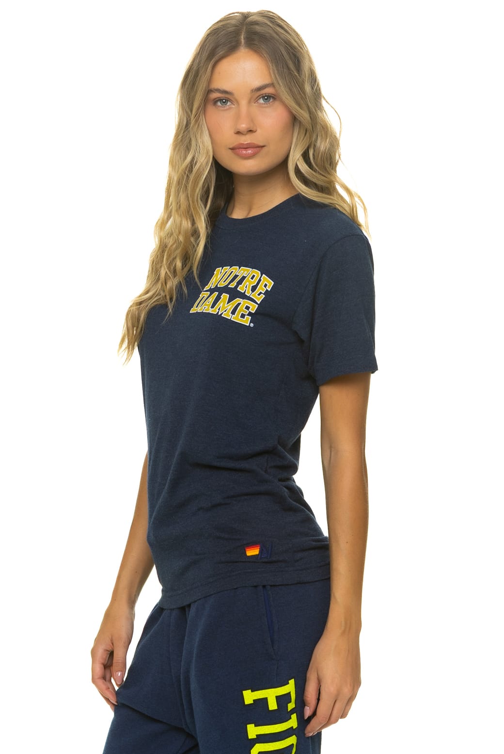 Classic NOTRE DAME 2026 CREW TEE SHIRT - NAVY