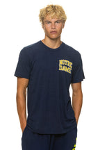 Classic NOTRE DAME 2026 CREW TEE SHIRT - NAVY