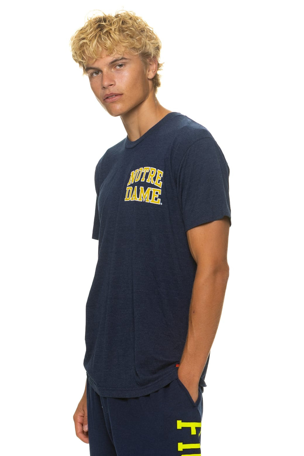 Classic NOTRE DAME 2026 CREW TEE SHIRT - NAVY