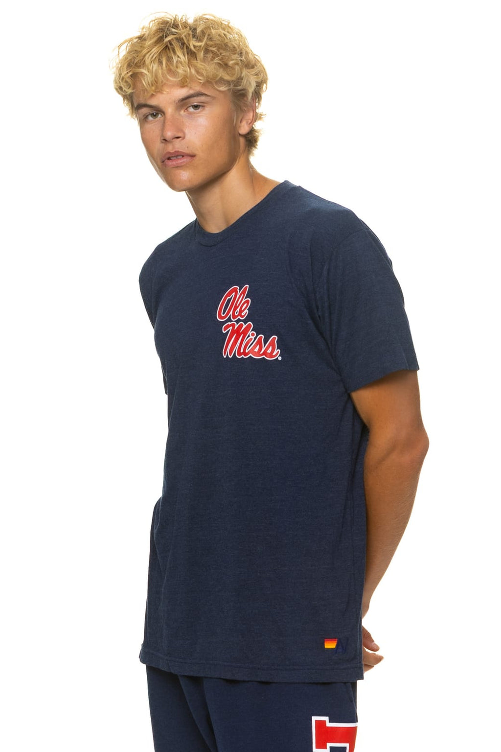 Classic OLE MISS 2026 CREW TEE SHIRT - NAVY