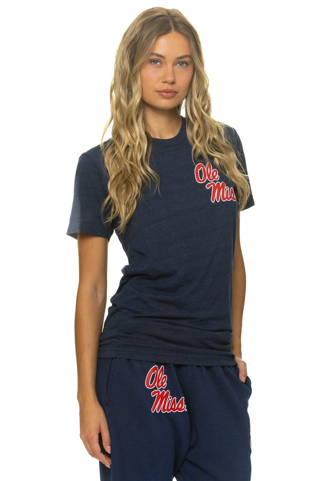 Classic OLE MISS 2026 CREW TEE SHIRT - NAVY